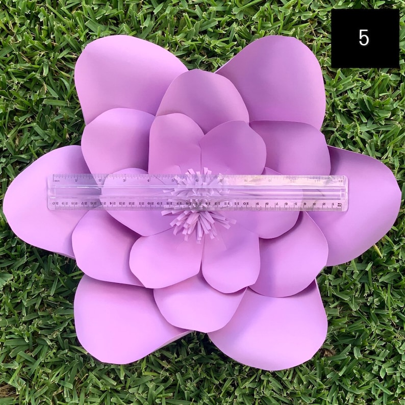 Giant Paper Flower, Large Paper Flower, Big Paper Flower Built or Ready