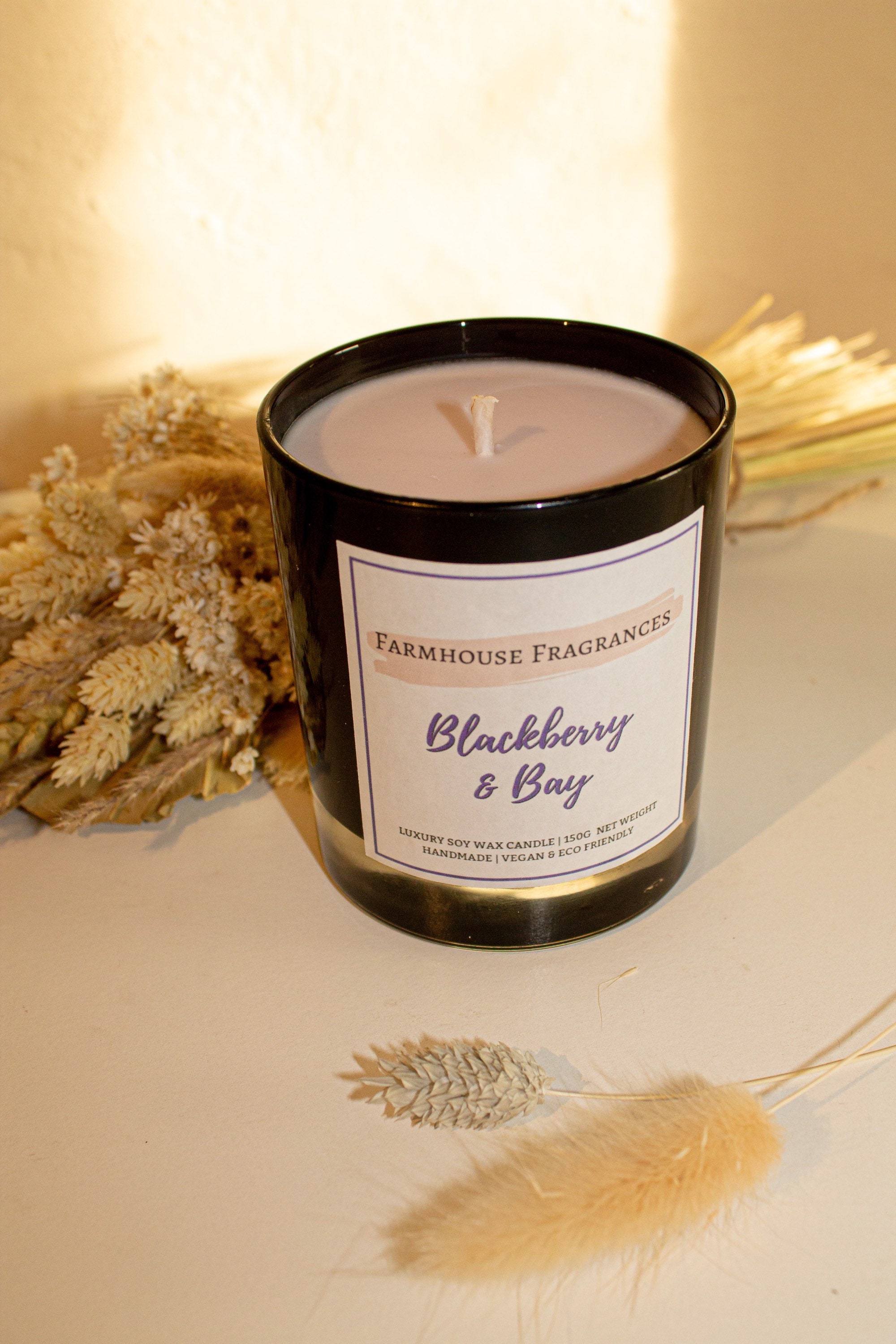 Blackberry & Bay Luxury Soy Candle Highly Scented candle Etsy