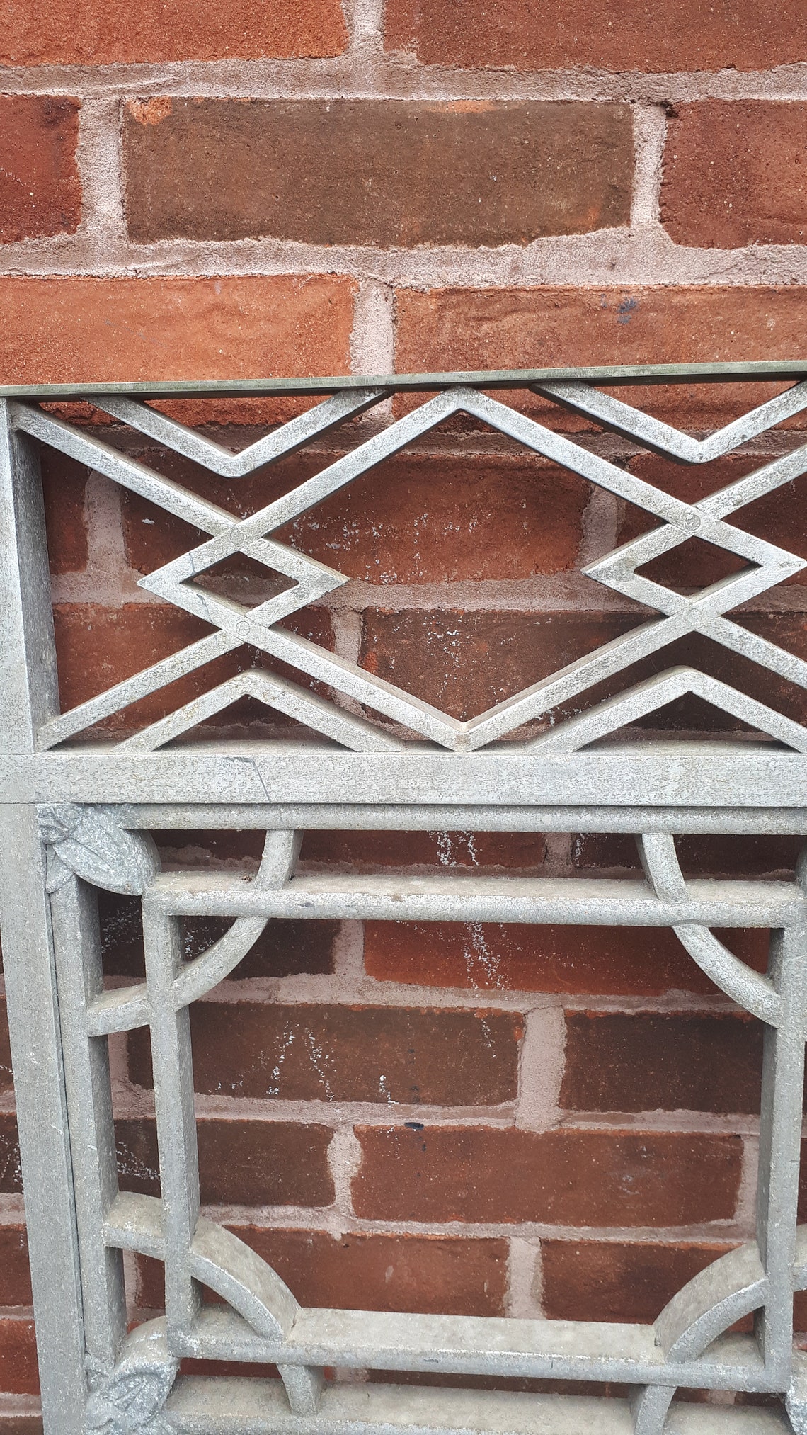 Art Deco Fence Panel Architectural Salvage Etsy