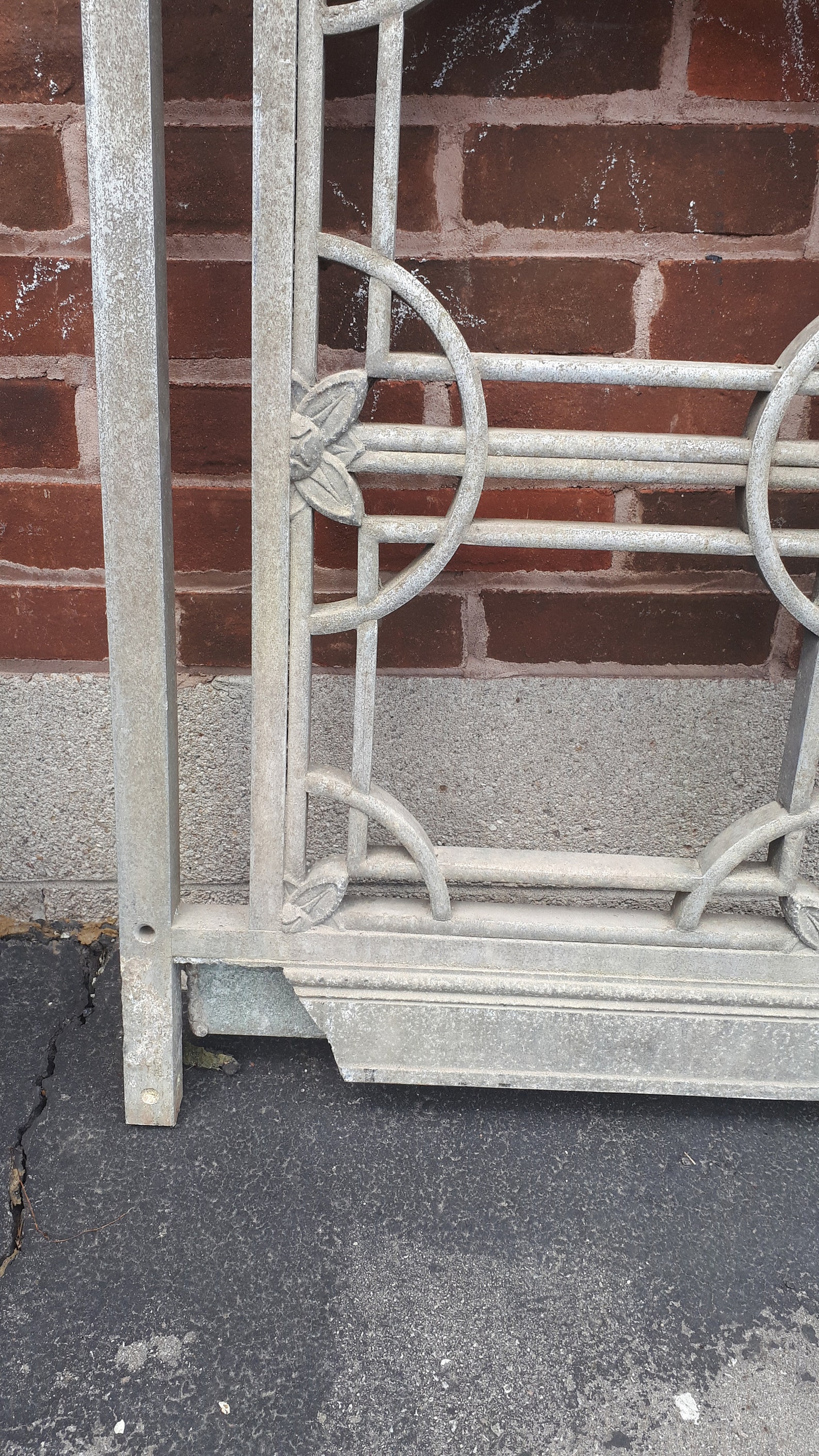 Art Deco Fence Panel Architectural Salvage Etsy