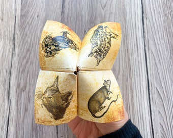 Sorting Hat Fortune Teller Cootie Catcher. PRINTABLE Origami Party Game. HP Potter Hogwarts game.