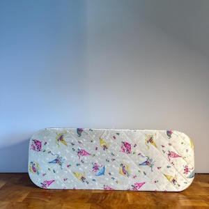 Vintage Fabric Covered Glove Box
