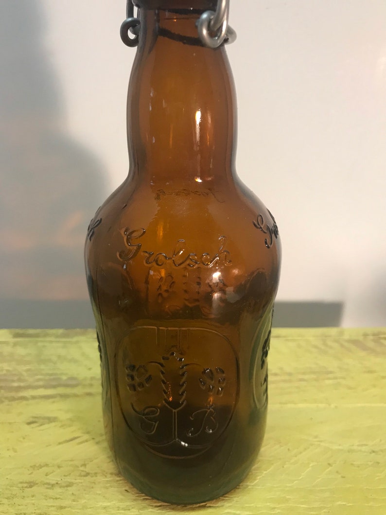 Vintage Grolsch Beer Bottle Etsy