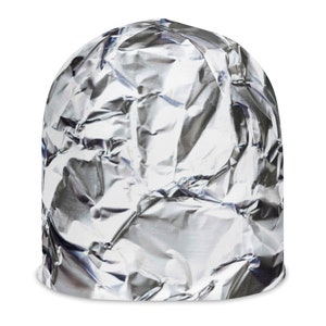 Tin Foil Hat Beanie, Tin Foil Hat, Tinfoil Hat, Tinfoil Hat Beanie, Alex Jones, Conspiracy Theory Clothing, Conspiracy Beanie