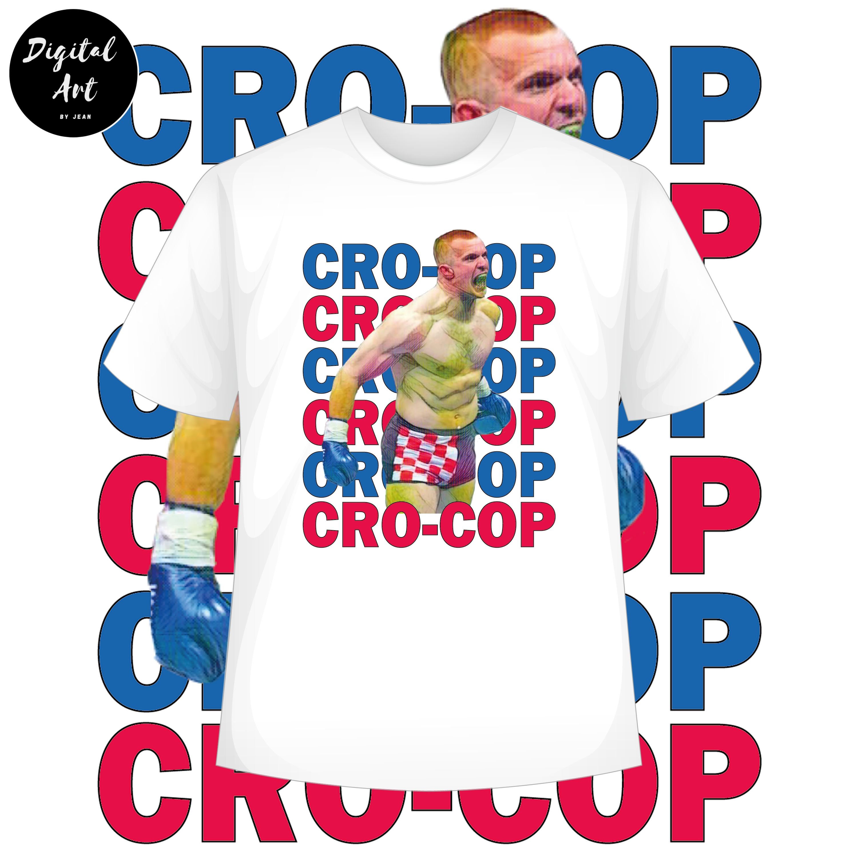 ミルコ・クロコップ・スクリームTシャツ：クロアチアのMMAレジェンド