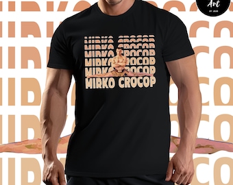 Mirko Cro Cop Split Tshirt, Crocop Shirt, Cro Cop Tee, Croatian MMA Legend, Unisex T-shirt for MMA fans