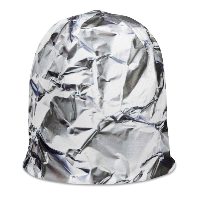 Tin Foil Hat Beanie, Tin Foil Hat, Tinfoil Hat, Tinfoil Hat Beanie, Alex Jones, Conspiracy Theory Clothing, Conspiracy Beanie