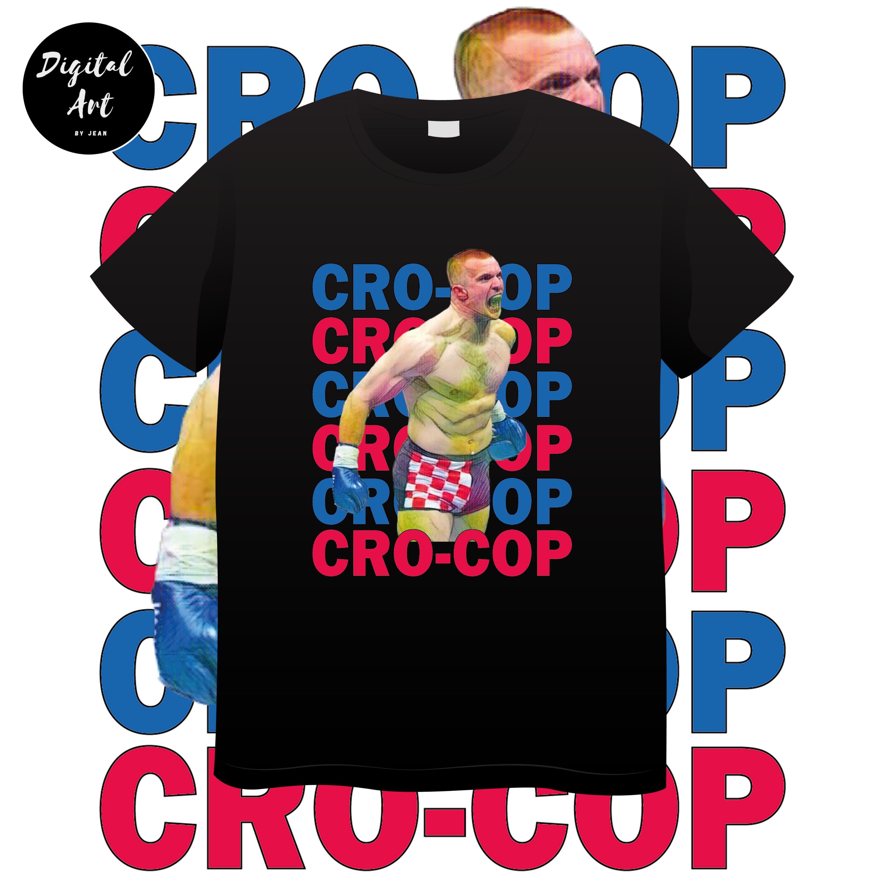 ミルコ・クロコップ・スクリームTシャツ：クロアチアのMMAレジェンド 
