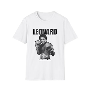 Vintage Sugar Ray Leonard T-Shirt: Boxing Movie Tee, Fight Fan Gift