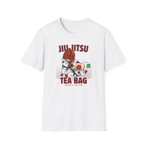 Chemise de maître brasseur Jiujitsu, t-shirt sachet de thé grappin de grains de café, cadeau drôle de combat de BJJ, t-shirt calembourin d'arts martiaux