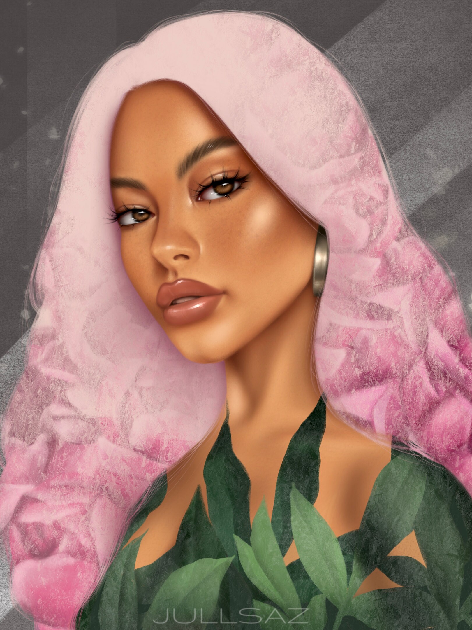 Custom Digital Portrait Painting Online Art Stylistic Etsy