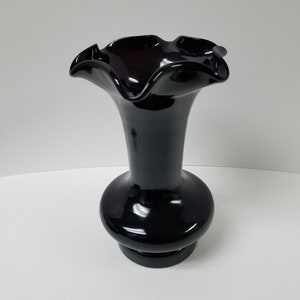 Altaglass Black Amethyst Vase*