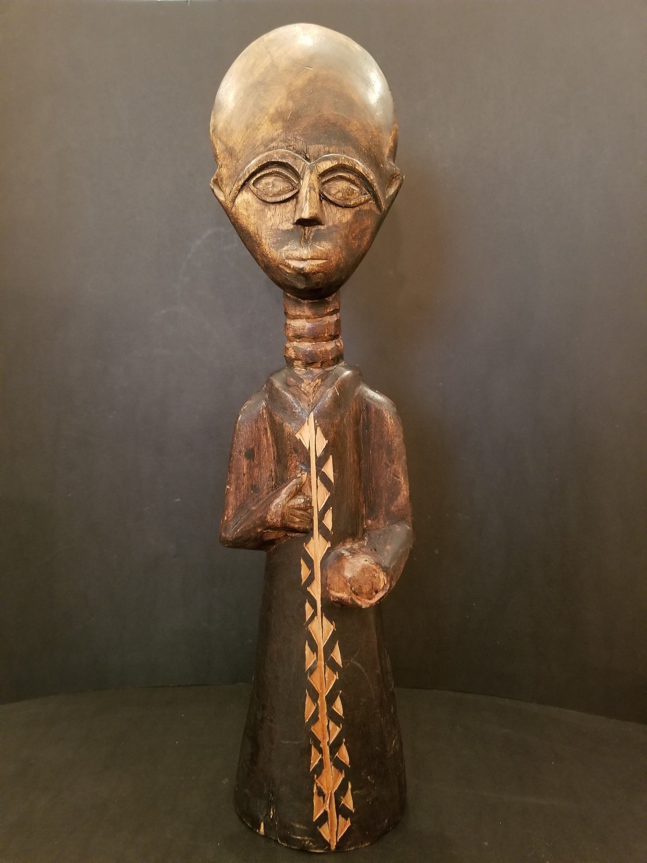 アフリカ・ガーナ・アシャンティの木彫り - Etsy 日本