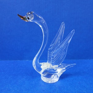 Altaglass Clear Glass Swan