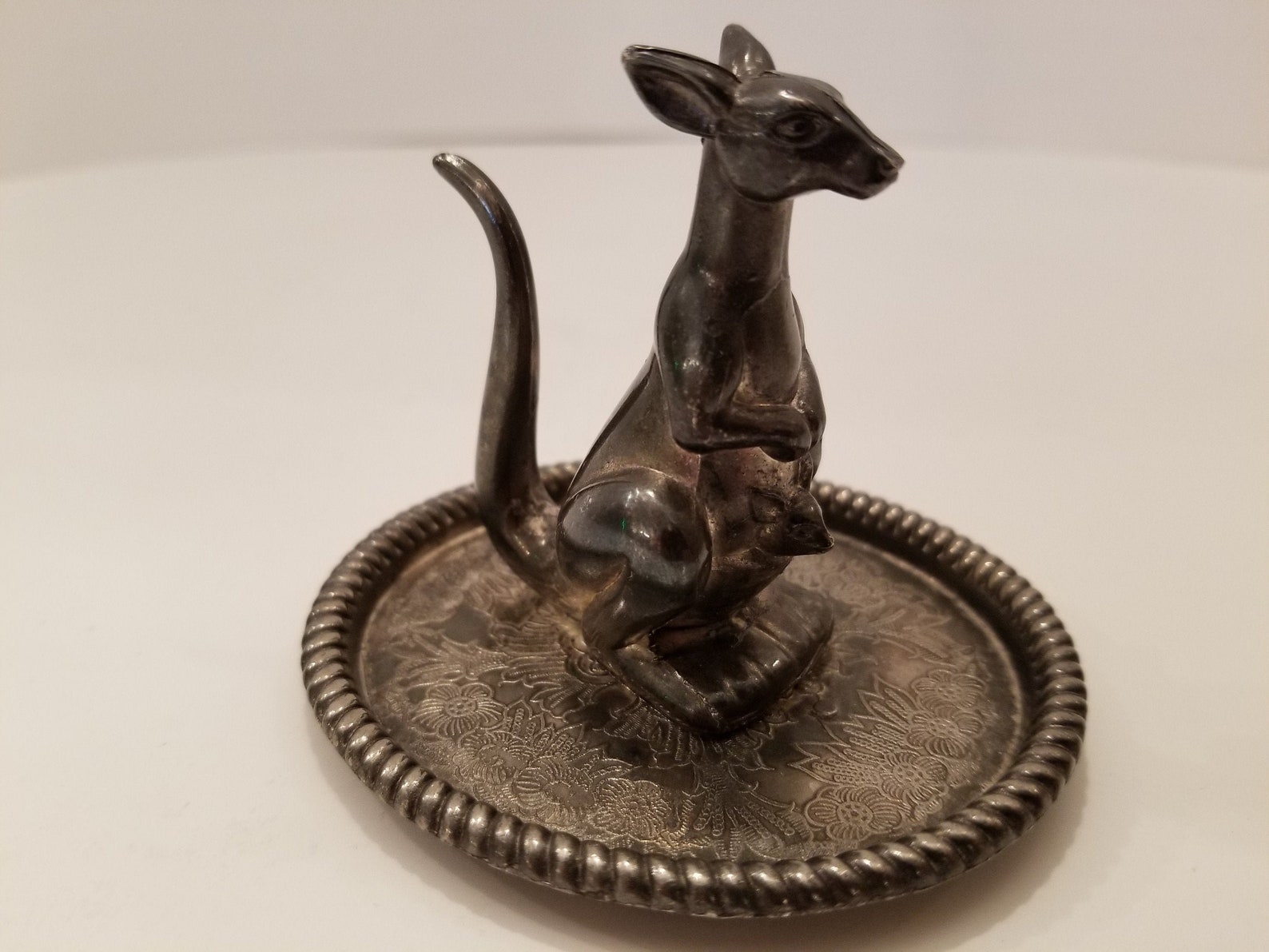 Vintage Kangaroo Ring Holder Etsy