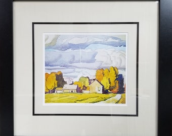 A.J Casson "Autumn Reflections" LE Print