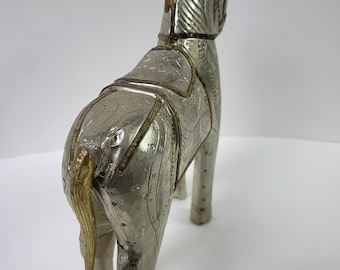 真鍮の馬の置物、骨董品 1点物 インド製 真鍮の馬の置物、骨董品 1点物 インド製 真鍮の馬の置物、骨董品 1点物