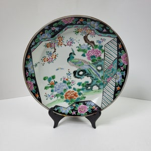 Antique Japanese Yamatoku Style Fruit Plate