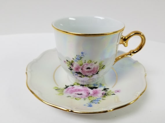 Bohemia Porcelaine Slovakia Dekor MZ Tea Set* - Etsy Finland