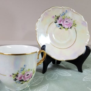 Bohemia Porcelaine  Slovakia Dekor MZ Tea Set*