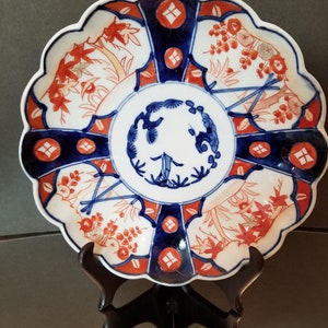 Antique Japanese Imari Plate