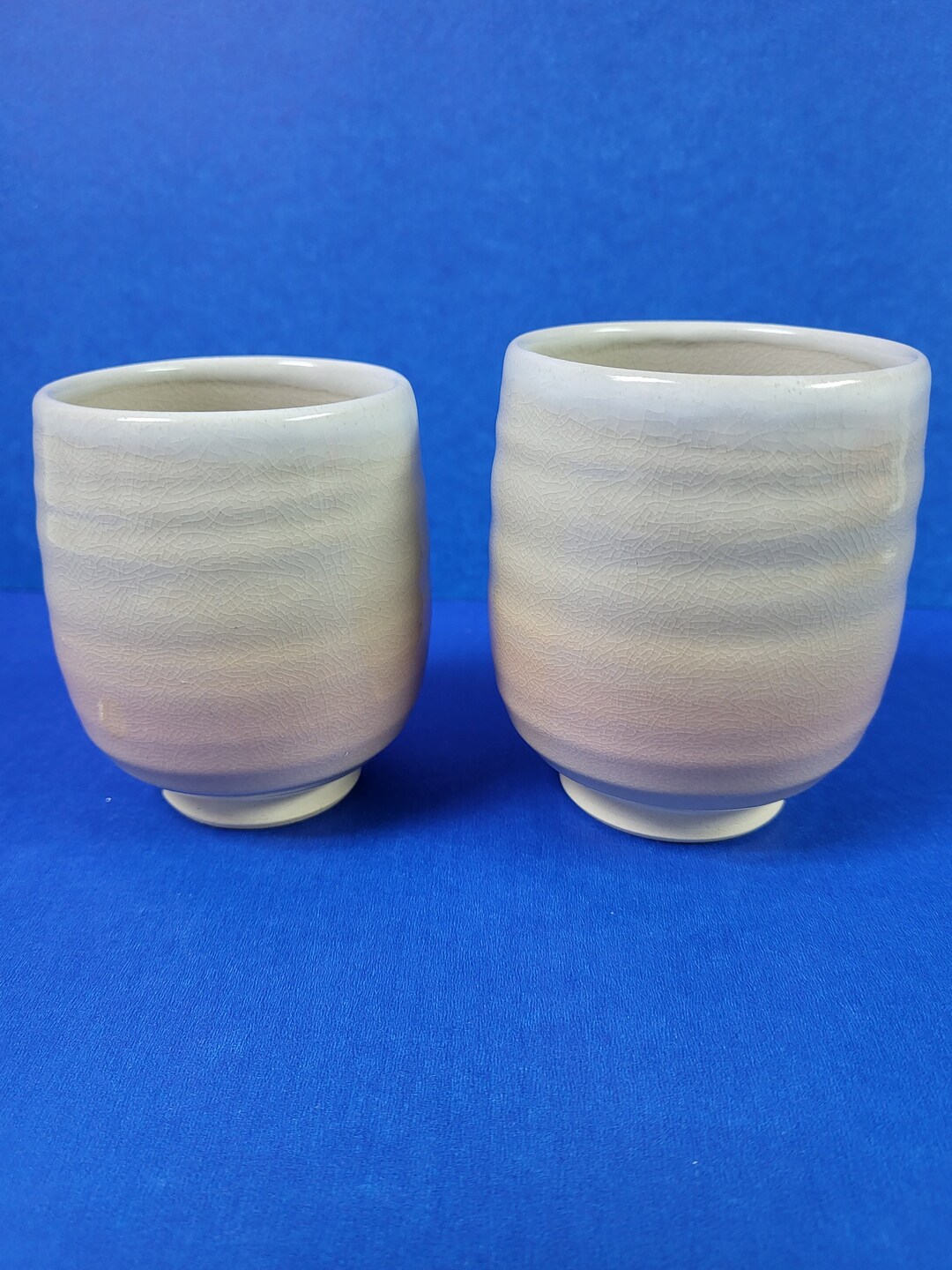 Japanese Hagi Yaki Ceremonial Tea Cups Etsy