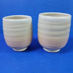 Japanese Hagi yaki Ceremonial Tea Cups