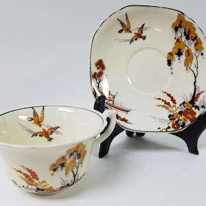 Vintage Enoch Wedgwood Tea Cup and Saucer