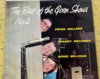 Best Of The Goon Shows #2 - VTG 1960 Parlophone Mono PMC 1129 LP Record - Peter Sellers Harry Secombe Spike Milligan - vg+/vg Koop in Canada