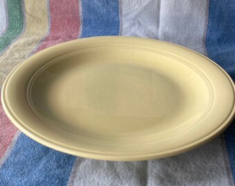 Vernon Kiln\u2019s Pistachio Modern California Chop Plate and Orchid Lavender Luncheon Plate