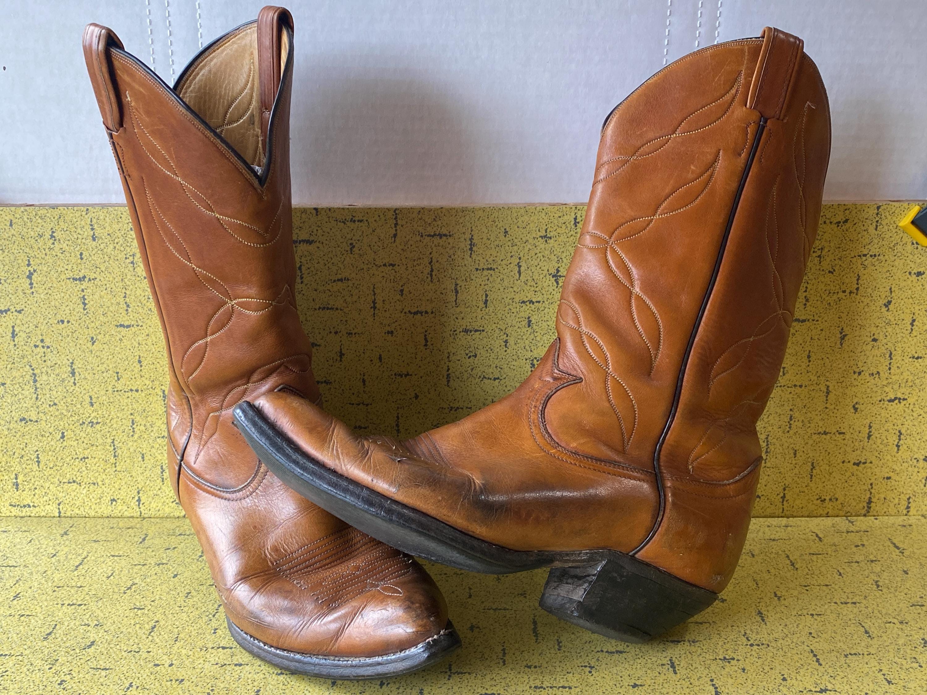 Tony Lama ウエスタンブーツ サイズ10 USA製 黒タグ Tony Lama トニーラマ ウエスタンブーツ 黒 10.5D