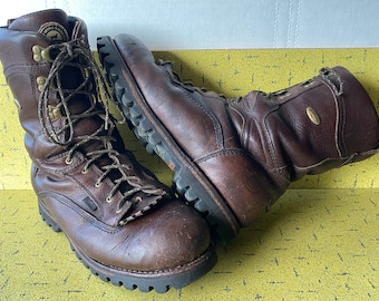 Red Wing Irish Setter Hunt Boots No. 860 - Thinsulate Ultra 1000g Lined - Brown Leather - Gore Tex - Bullseye Air Bob Soles - Men's Sz 13/47