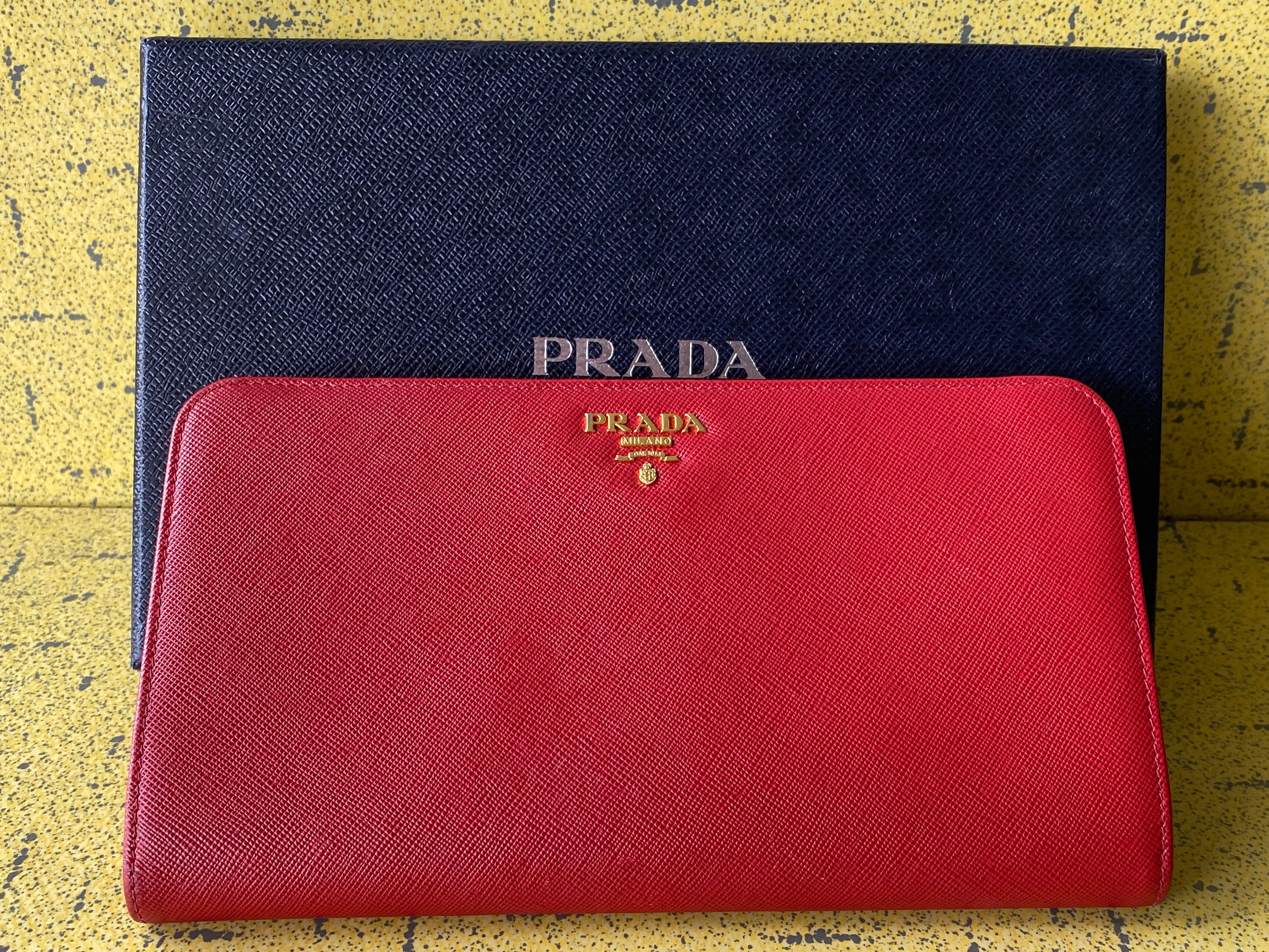 Vintage Prada Wallet - Etsy