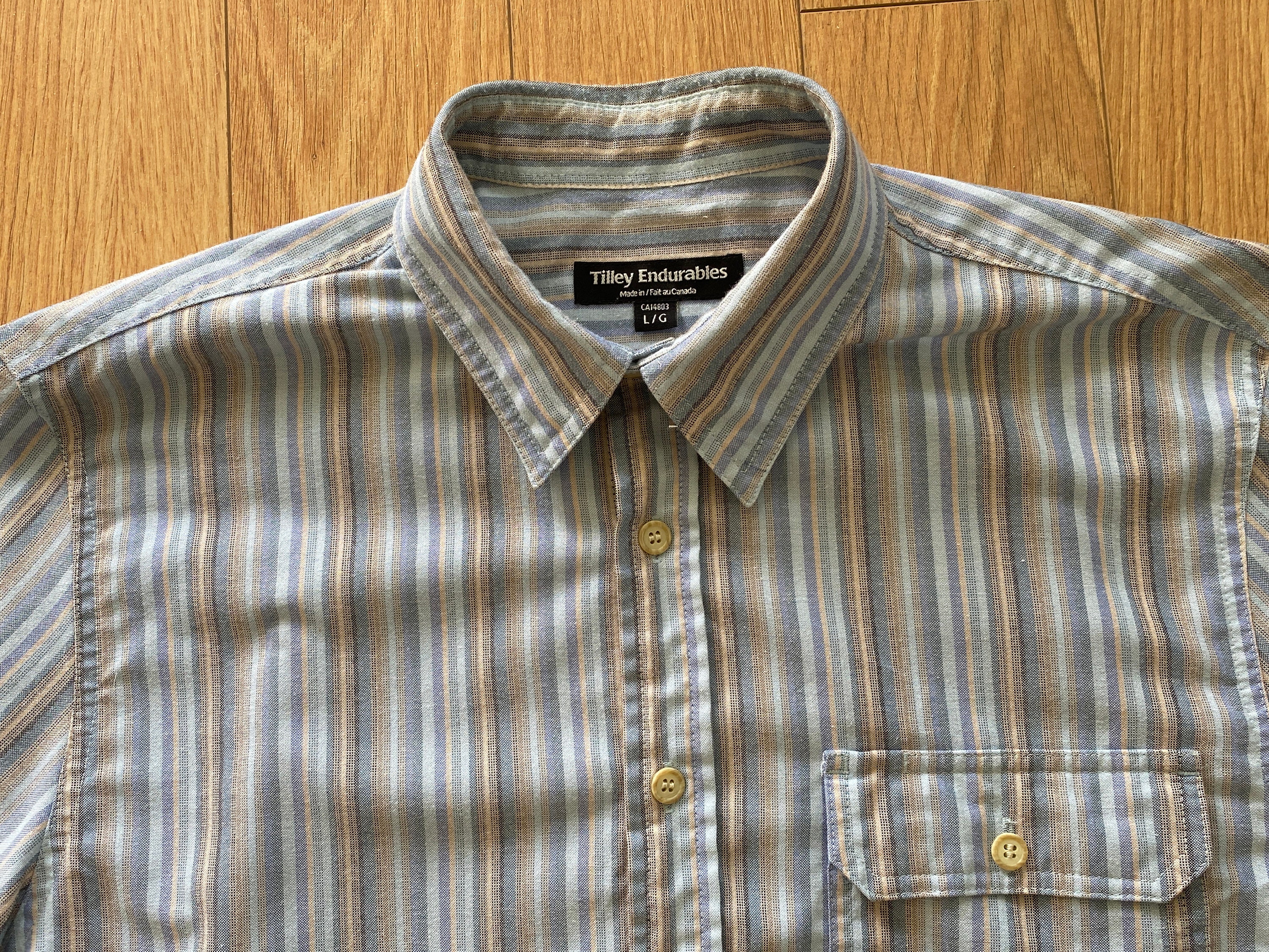 Chemise/Polo Homme ENERGIE 'Made In Italy' - Taille UK L - Multicouleur - Occasion Très Bon État