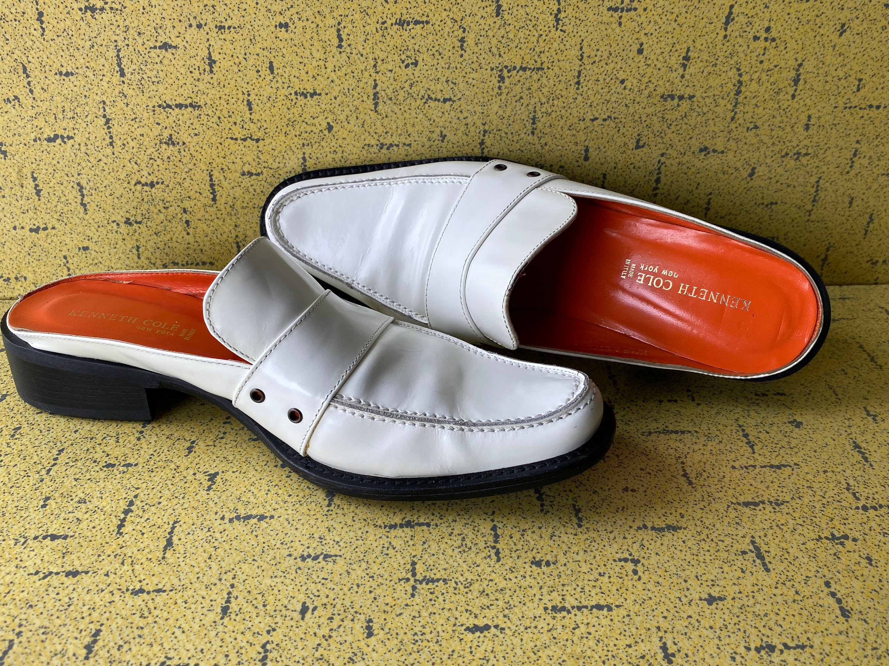 Kenneth Cole New York Half A Loaf オープンバック スリップオン 