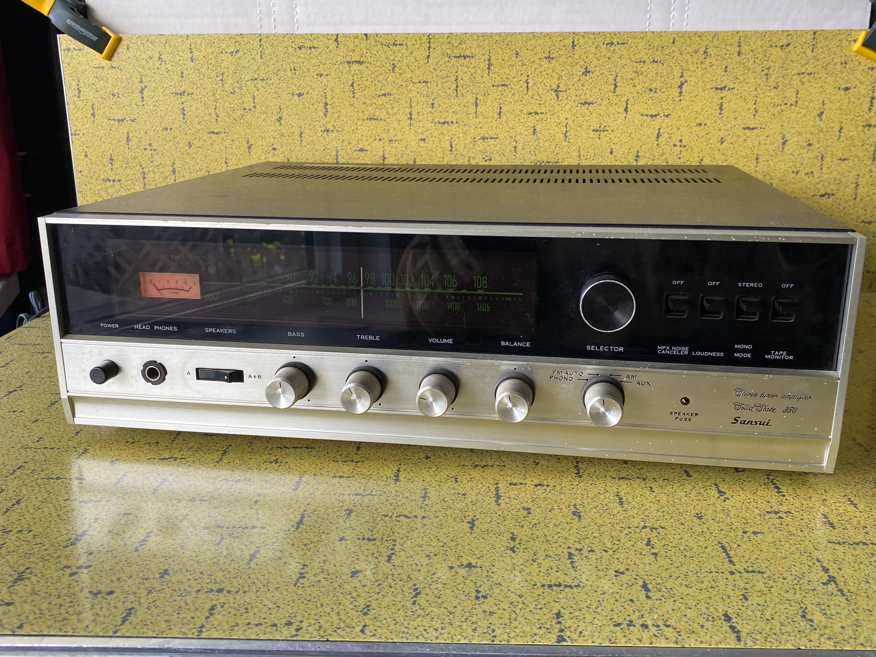 Sansui AU-666 プリメインアンプ◇現状品