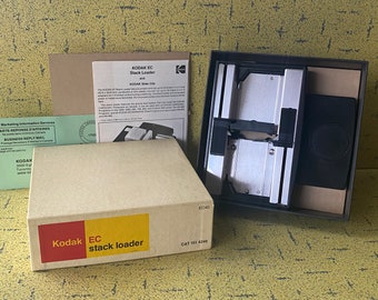 Kodak EC Stack Loader For Use W/ Kodak Carousel Slide Projectors - Works Perfectly - Vtg. 1981 - Original Packaging - Made in Canada - VG+++