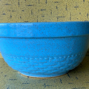 Blue Pottery Basket -  Canada
