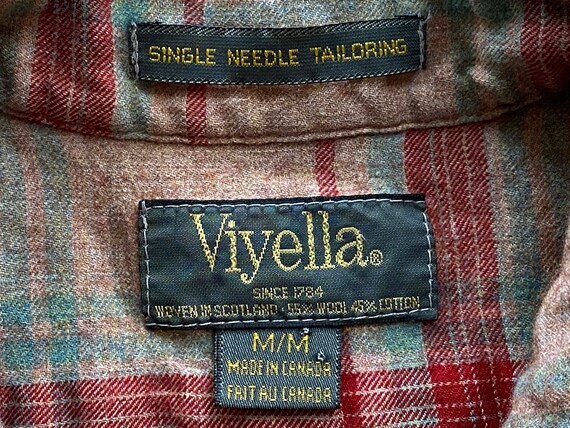 VIYELLA Brand Since 1784 Shirt Vtg 