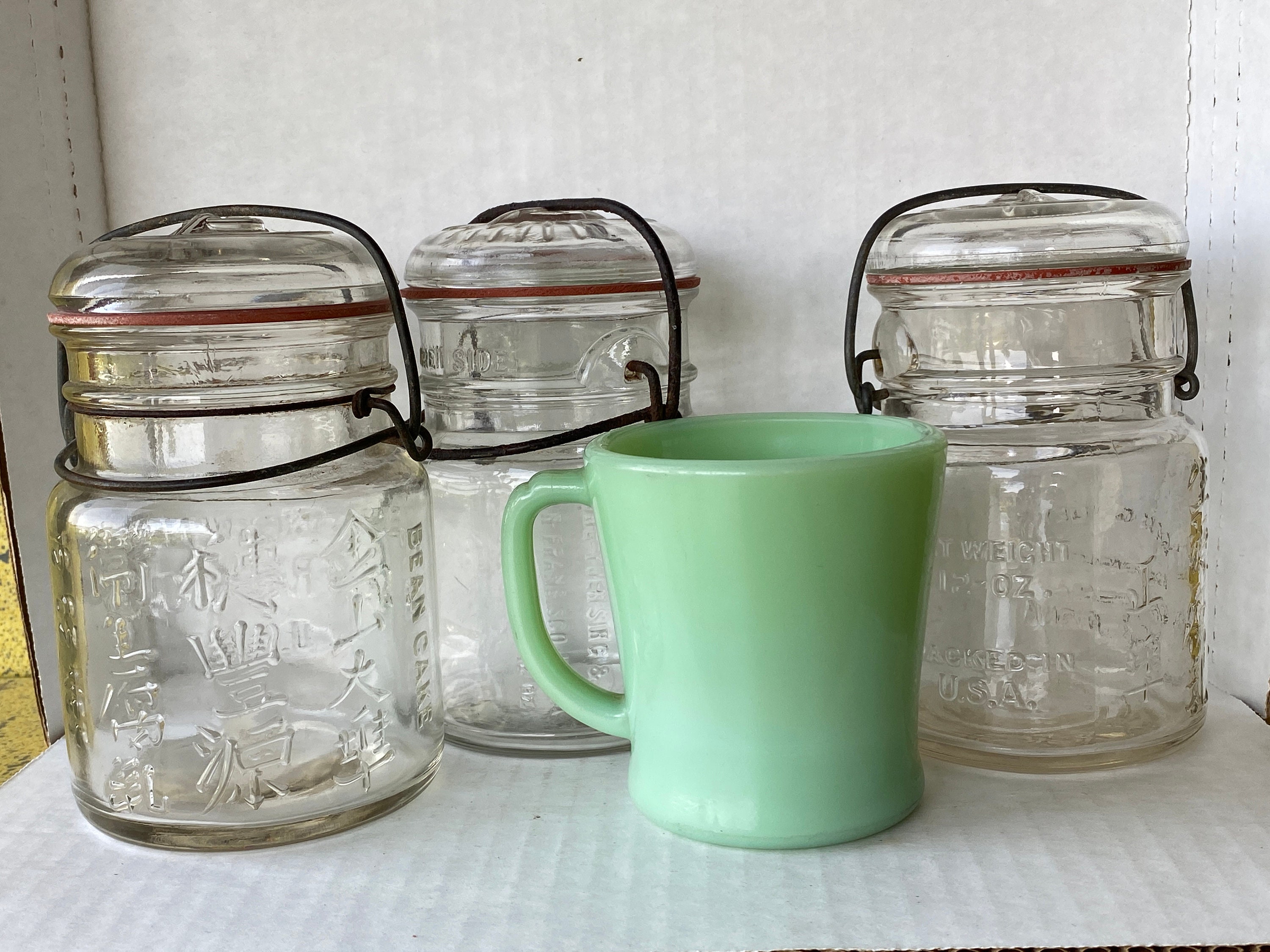 Large Sealed Glass Jar With Embossed Pattern And Lid Perfect - Temu