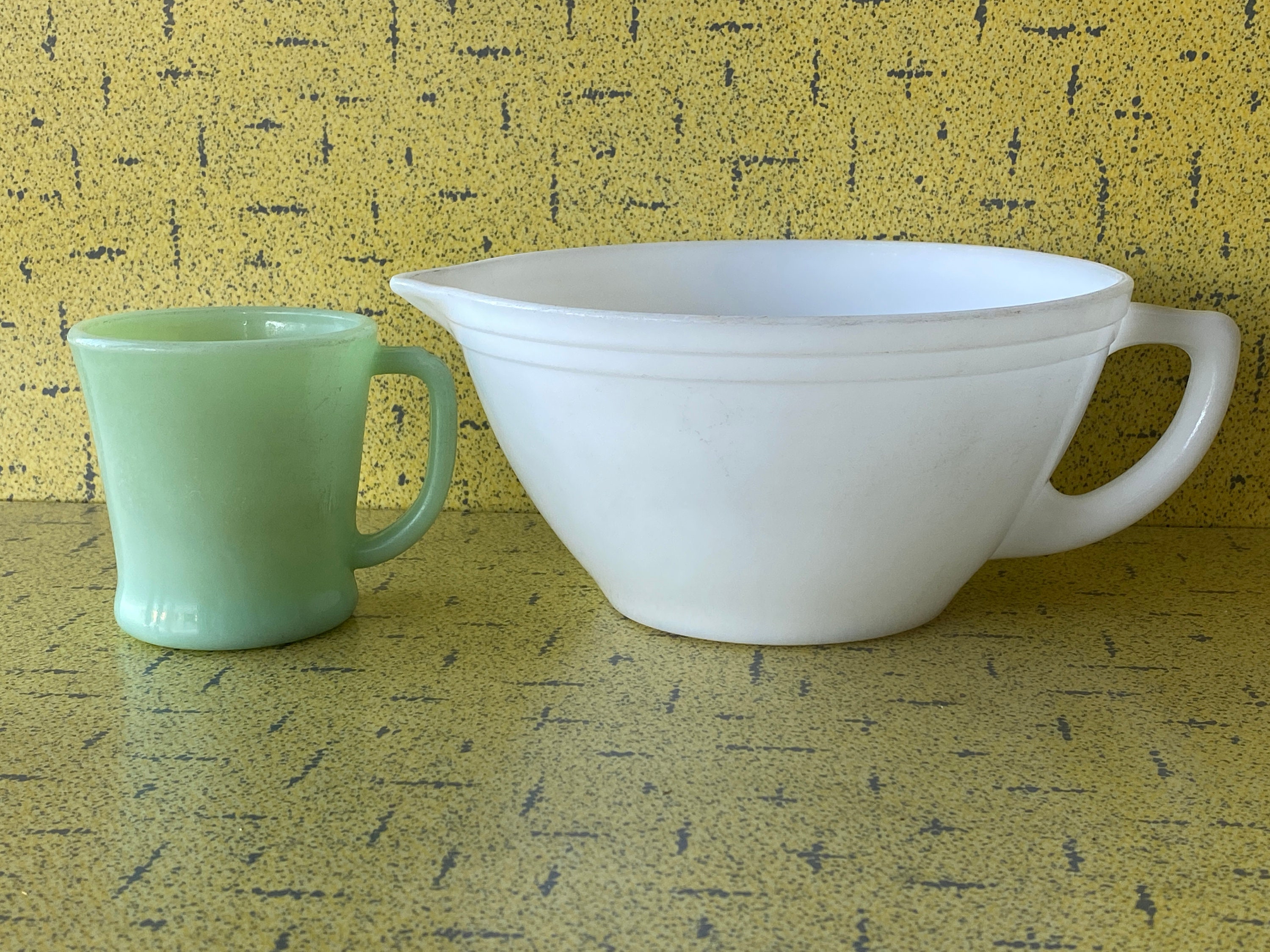 Colorful Vintage Batter Bowl Measuring Cups  Fun and Whimsical — Port  Gamble General Store & Cafe