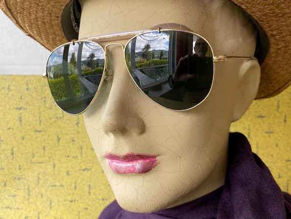 Diamond Plate Brand R 4035 Aviator Teardrop Sunglasses Japan 