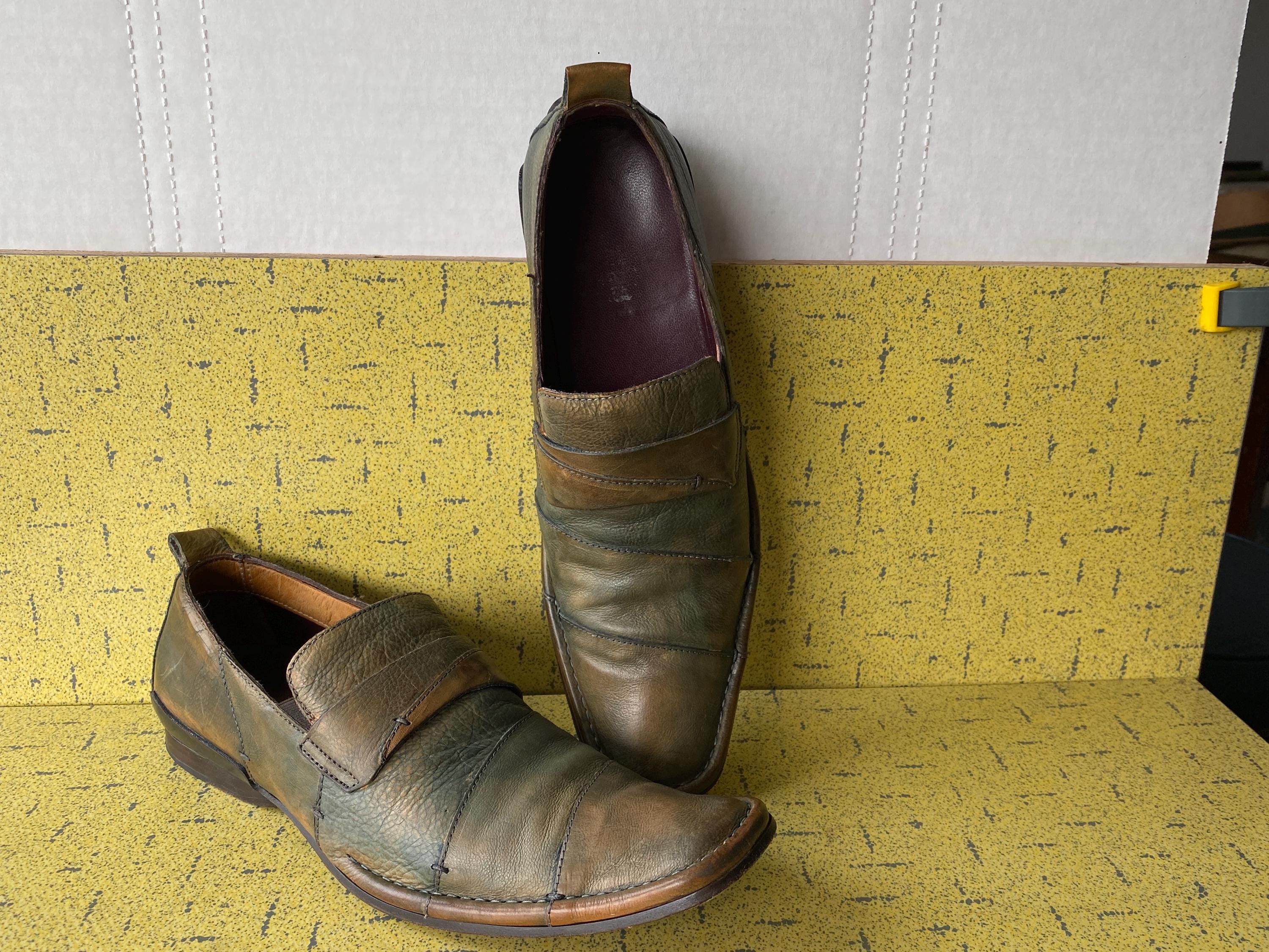Mark Nason Brown Loafers with Embossed Design Mark Nason Brown Casual Shoes Men main image 2