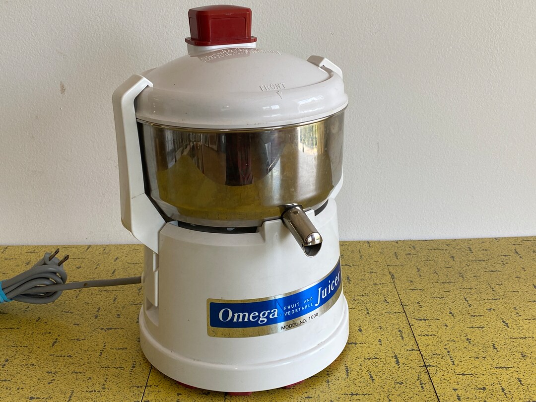 omega juicer model 1000 instruction manual