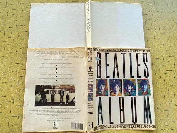 The Beatles Album by Geoffrey Giuliano - Oversize HCDJ Book 