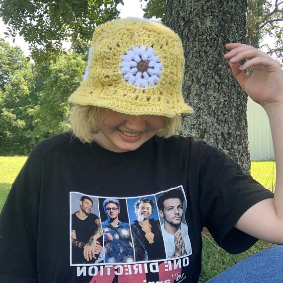 Crochet Bucket Hat Daisy Bucket Hat 