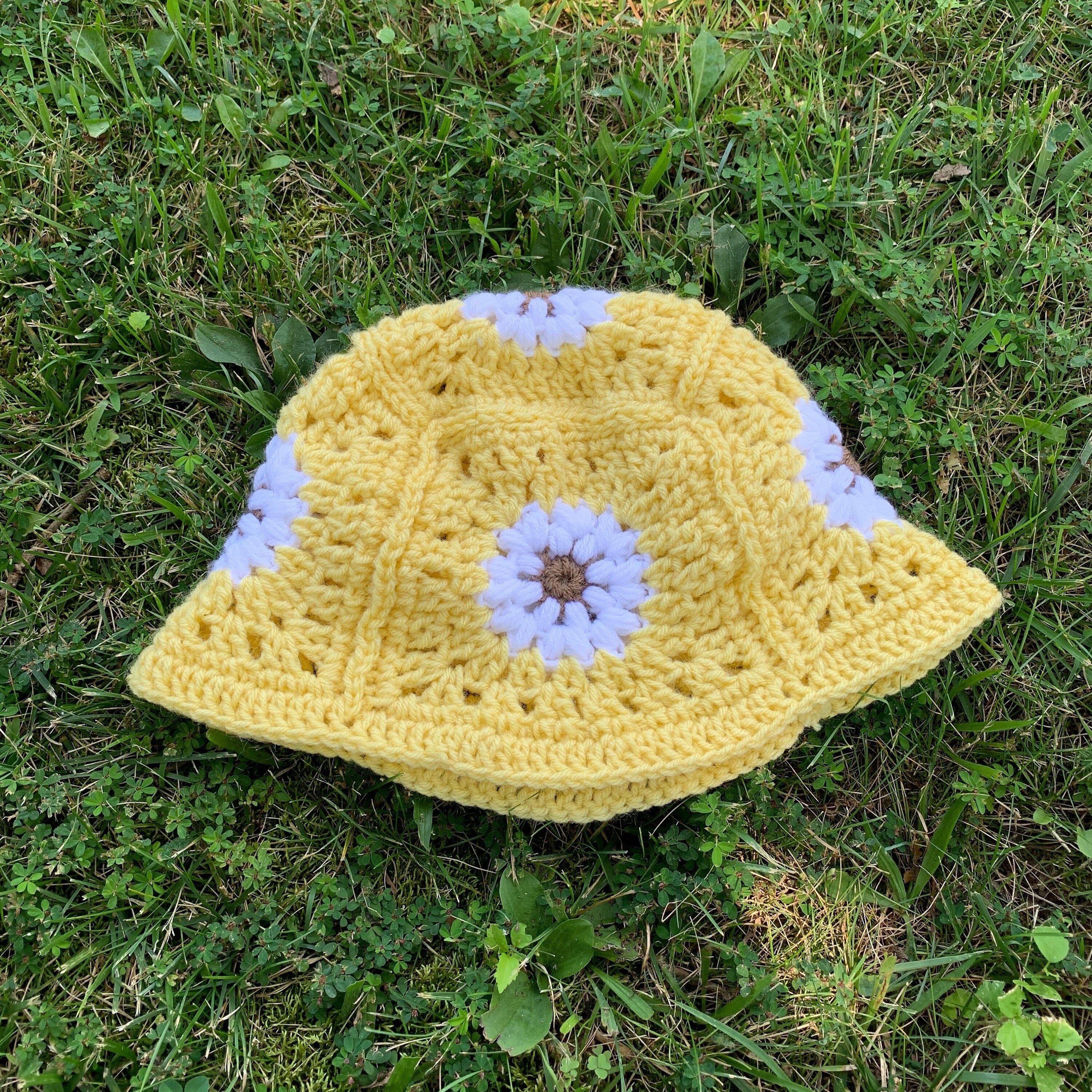 Crochet Bucket Hat Daisy Bucket Hat 