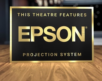 Epson Home Theater Sign