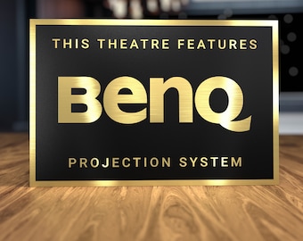 BenQ Home Theater Sign