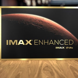 IMAX Verbessertes Planeta Rojo Heimkino Zeichen